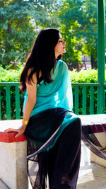 Load image into Gallery viewer, HANVIKA - (Premium 1 Minute Ready To Wear Saree)