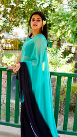 Load image into Gallery viewer, HANVIKA - (Premium 1 Minute Ready To Wear Saree)