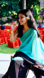 Load image into Gallery viewer, HANVIKA - (Premium 1 Minute Ready To Wear Saree)