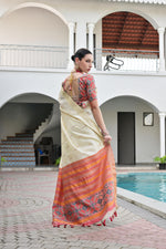 Load image into Gallery viewer, Banarasi Raw Silk (Premium Quality Soft Silk)