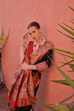 Load image into Gallery viewer, Banarasi Silk Paithani (Premium Quality Soft Silk)