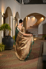 Load image into Gallery viewer, Tussar Madhubani Silk (Premium Quality Soft Silk)
