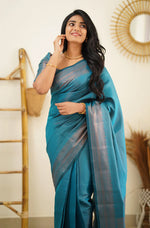 Load image into Gallery viewer, Misty Blue (Premium Quality Silk)