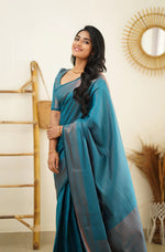 Load image into Gallery viewer, Misty Blue (Premium Quality Silk)