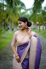 Load image into Gallery viewer, Elegant Soft Tussar (Premium Quality Soft Silk)