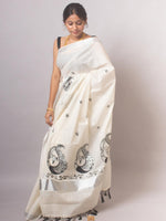Load image into Gallery viewer, Mayyil - മയ്യിൽ (Traditional Onam Kasavu Saree)