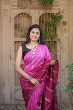 Load image into Gallery viewer, Pink Pink (1 Minute Ready To Wear Saree)