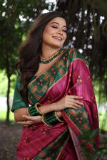 Load image into Gallery viewer, Pravya (Premium Tussar Silk)