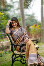 Load image into Gallery viewer, Lavanya (Premium Tussar Silk)