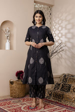 Load image into Gallery viewer, Ansh ~ Black Co-ord Set