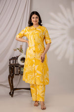 Load image into Gallery viewer, Nila ~ Yellow Co-ord Set