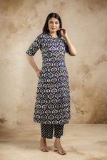 Load image into Gallery viewer, Naya ~ Navy Blue Co-ord Set