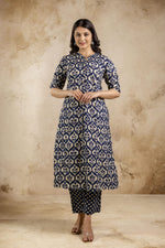 Load image into Gallery viewer, Naya ~ Navy Blue Co-ord Set