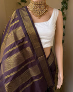 Load image into Gallery viewer, Devika - ദേവിക (Premium Handloom Gadwal Silk Cotton)