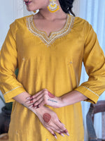 Load image into Gallery viewer, Tarini ~ Yellow Suit Set