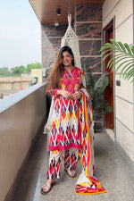 Load image into Gallery viewer, Nazri ~ Colourful Anarkali Suit Set