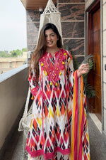 Load image into Gallery viewer, Nazri ~ Colourful Anarkali Suit Set
