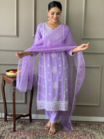 Load image into Gallery viewer, Ved ~ lavendar Suit Set