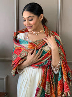 Load image into Gallery viewer, Sunaina ~ White Anarkali Suit Set