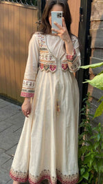 Load image into Gallery viewer, Chandani ~ Embroidered Anarkali Suit Set