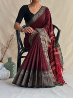 Load image into Gallery viewer, Vaani - वाणी (Premium Narayanpet Handloom Pure Cotton)