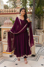 Load image into Gallery viewer, Dhara ~ Anarkali Suit Set