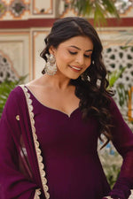 Load image into Gallery viewer, Dhara ~ Anarkali Suit Set