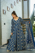 Load image into Gallery viewer, Serene ~ Anarkali Suit Set