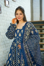 Load image into Gallery viewer, Serene ~ Anarkali Suit Set