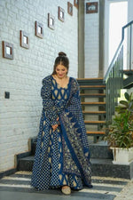 Load image into Gallery viewer, Serene ~ Anarkali Suit Set