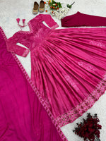 Load image into Gallery viewer, Janvhi ~ Gown Suit Set