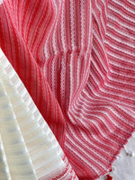 Load image into Gallery viewer, Red Stripes (Khadi Handloom Cotton)