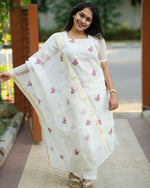 Load image into Gallery viewer, Flowers ~ Kurti Suit Set