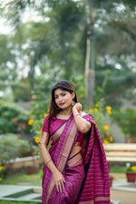 Load image into Gallery viewer, Magic (Premium Banarasi Silk)