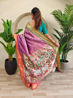 Load image into Gallery viewer, Ganga Jamuna Paithani (Premium Paithani Silk)