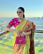 Load image into Gallery viewer, Subitha - (Premium Paithani Silk)