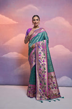 Load image into Gallery viewer, Shreyasi - (Premium Paithani Silk)