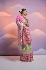 Load image into Gallery viewer, Sahanya - (Premium Paithani Silk)