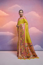 Load image into Gallery viewer, Anisha - (Premium Paithani Silk)