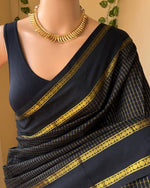 Load image into Gallery viewer, Parijatham - പാരിജാതം (Premium Handloom Gadwal Silk Cotton)