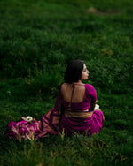 Load image into Gallery viewer, Yadu - यदु (Premium Handloom Gadwal Silk Cotton)