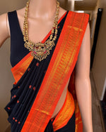 Load image into Gallery viewer, Yamini - യാമിനി (Premium Handloom Gadwal Silk Cotton)