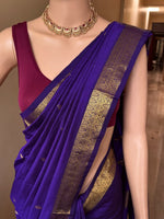 Load image into Gallery viewer, Mullai - മുല്ലൈ (Premium Handloom Gadwal Silk Cotton)