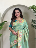 Load image into Gallery viewer, Bhakti (Premium Tissue Silk)