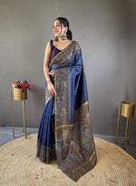 Load image into Gallery viewer, Aarvi (Premium Chanderi Silk)