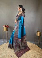 Load image into Gallery viewer, Aarvi (Premium Chanderi Silk)