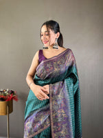 Load image into Gallery viewer, Aarvi (Premium Chanderi Silk)