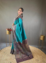 Load image into Gallery viewer, Aarvi (Premium Chanderi Silk)