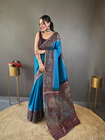Load image into Gallery viewer, Aarvi (Premium Chanderi Silk)