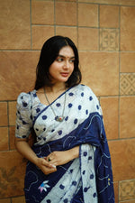 Load image into Gallery viewer, Batik Print (Premium Chanderi Cotton)